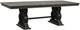 Mazin Furniture Arasina Distressed Dark Pewter Dining Table-2