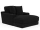 iAmerica Marshmallow Black Chaise-0
