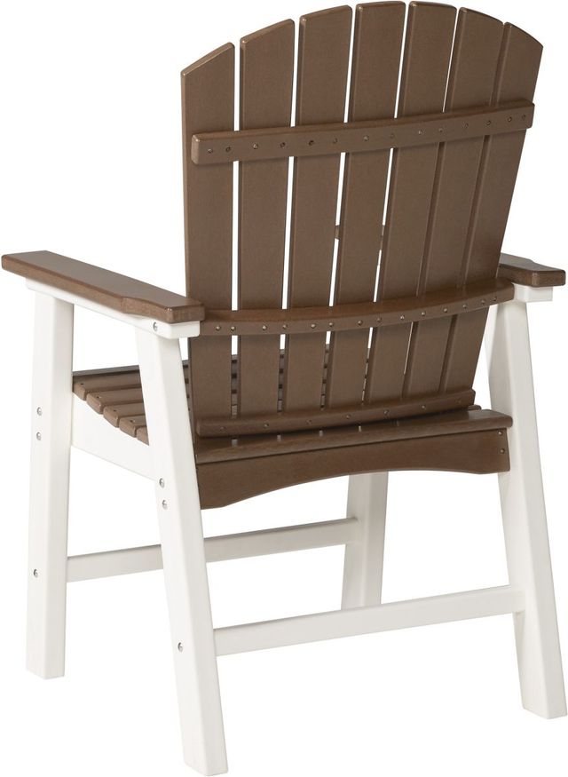 Signature Design by Ashley® Genesis Bay Brown/White Set of 2 Outdoor Dining Arm Chair-2