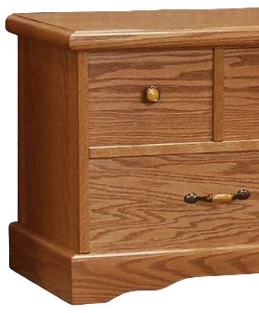 Wolfcraft Furniture Vintage Brown Cedar Chest-2