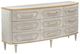 Michael Amini® St. Charles Dove Gray/Gold Dresser-0