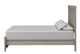 Bernards Fresno Gray Queen Panel Bed-2