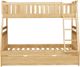Homelegance® Bartly Natural Pine Youth Twin/Full Bunk Bed with Twin Trundle-3