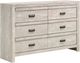 Crown Mark Valor Light Gray Dresser-0