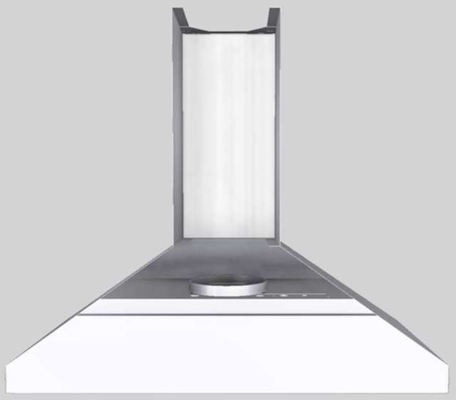 Vent-A-Hood® 42" White Wall Mounted Range Hood-1