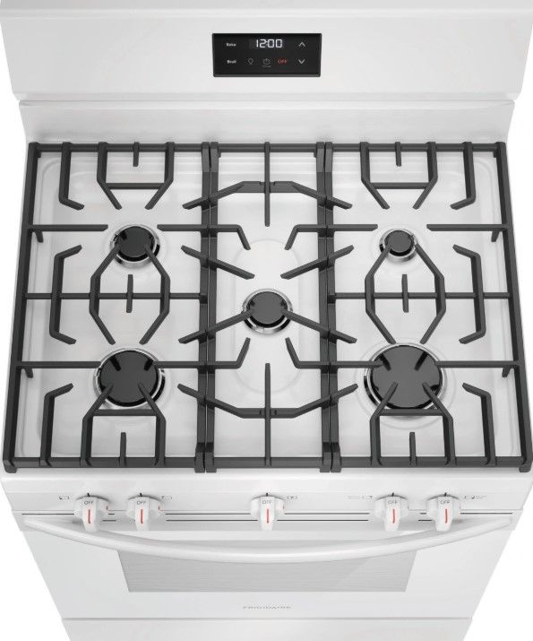 Frigidaire® 30" White Freestanding Gas Range-3