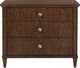 Hooker® Furniture Archives Classic Walnut 3-Drawer Nightstand-2
