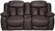 Franklin™ Warner Duvall Coffee Manual Reclining Console Loveseat-3