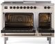 Ilve® Nostalgie II Series 48" Antique White Pro Style Dual Fuel Range-1