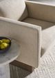 Vanguard® Furniture Kendell Kendra Sand Stocked Swivel Chair-4