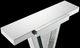 ACME Furniture Nysa Mirrored Console Table with Triangular Base-4