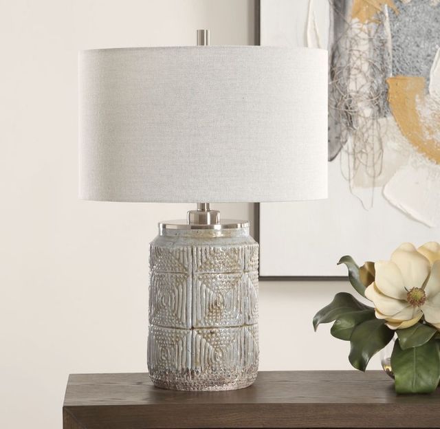 Uttermost® Graydon Dusty Gray Table Lamp-1