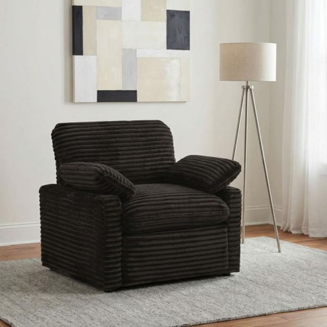 Coaster® Collins Chocolate Brown Power Recliner Chair-2