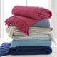 Surya Tressa Medium Gray 50"x60" Throw Blanket-2