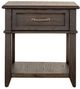 Liberty Furniture Mill Creek Peppercorn End Table-2