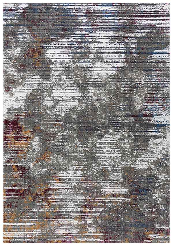 Rizzy Home Signature Gray 5'x8' Rectangular Rug-0