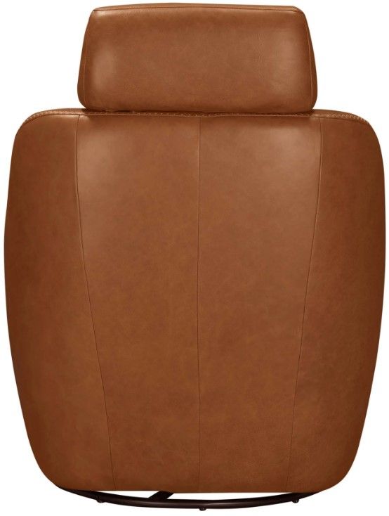 Parker House® Miles Renaissance Cinnamon Swivel Gliding Accent Chair-3