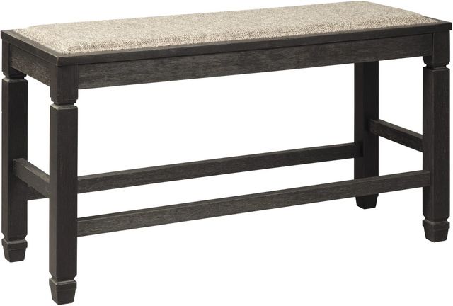 Signature Design by Ashley® Tyler Creek Antique Black Counter Height Dining Bench-0
