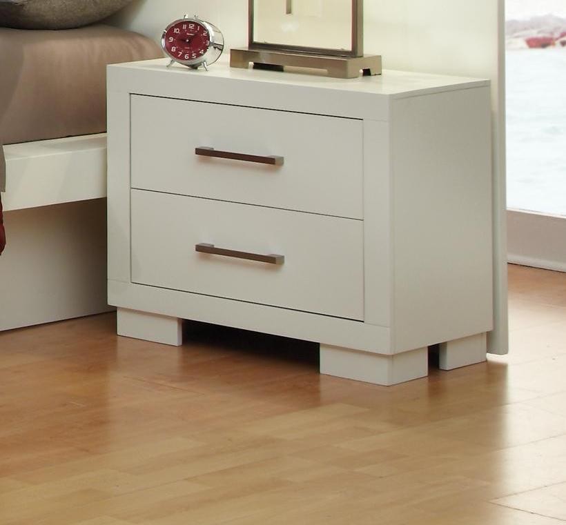 Coaster Jessica 4-Piece White Queen Bedroom Set - Thumbnail 3