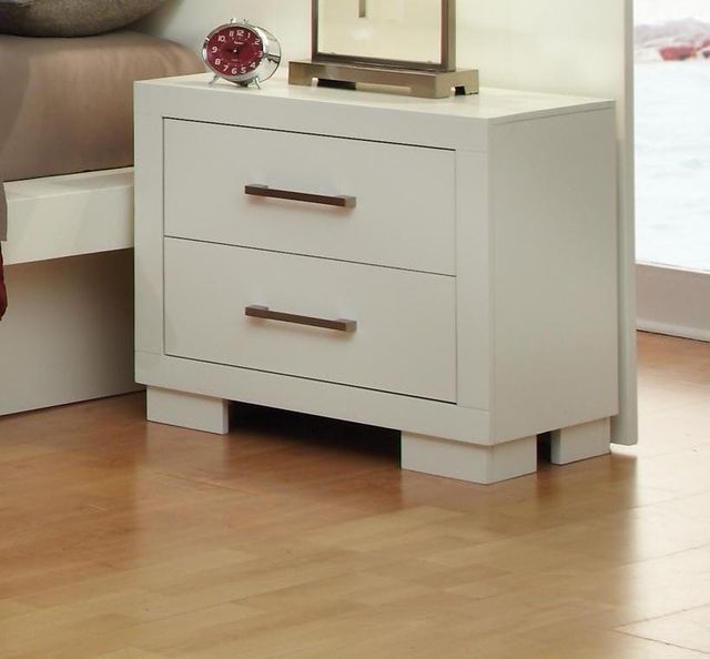Coaster® Jessica 4-Piece White Queen Bedroom Set-2