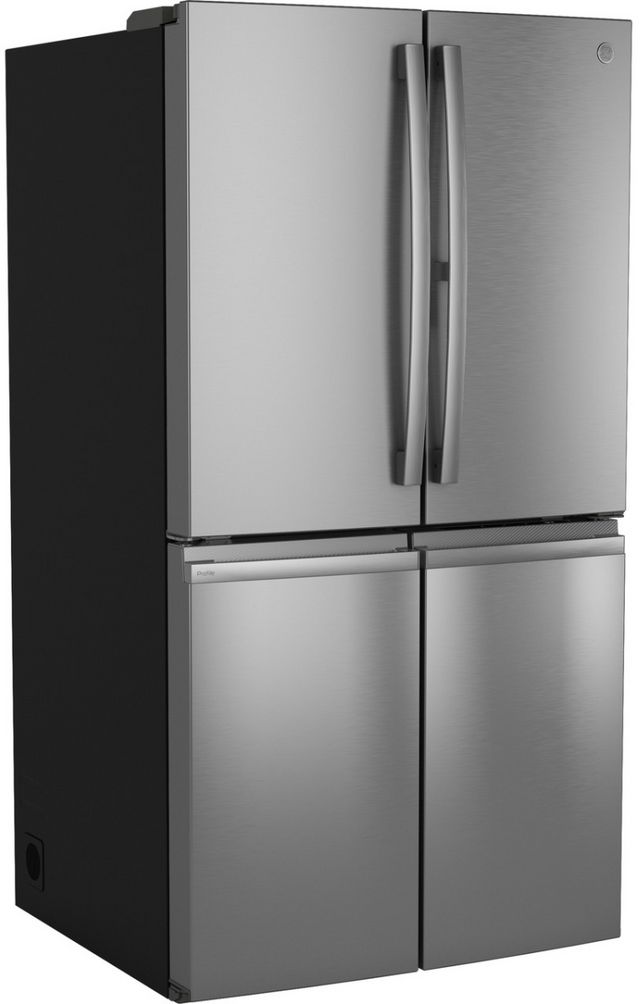 GE Profile™ 36 in. 28.0 Cu. Ft. Fingerprint Resistant Stainless Steel French Door Refrigerator -1