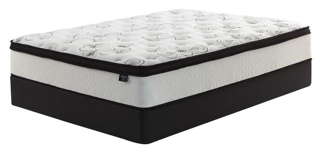 Sierra Sleep® by Ashley® Chime 12" Hybrid Ultra Plush Tight Top Queen Mattress in Box-4