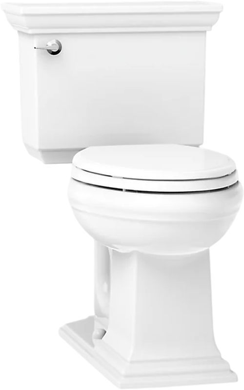 KOHLER® Memoirs® Stately White 2-Piece Chair-Height Elongated Toilet, 1.6 Gpf-0