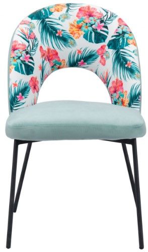 Zuo® Modern Bethpage Green/Multi-Colored Dining Chair-1