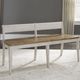 Liberty Furniture Farmhouse Reimagined Antique White/Chestnut Bench-1