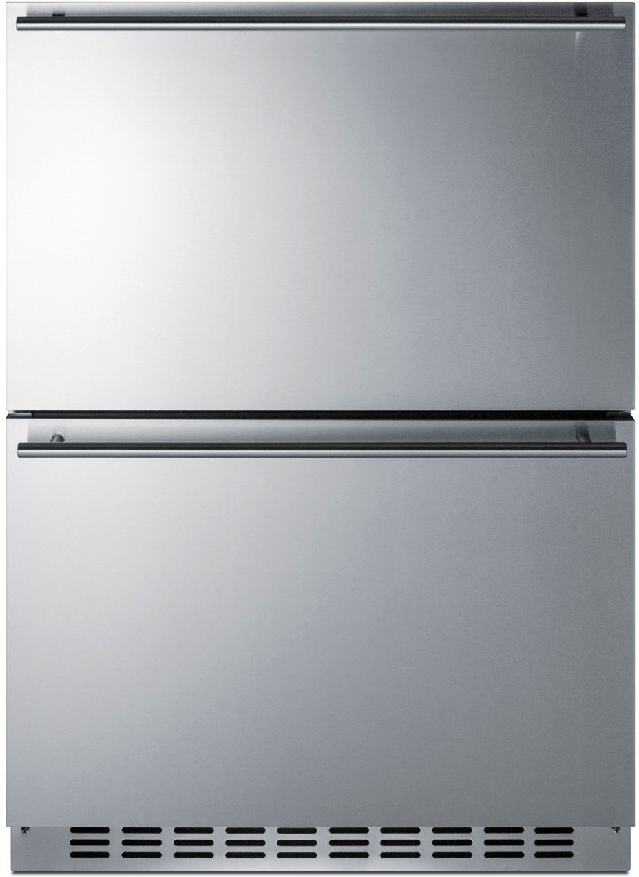 Summit® 3.7 Cu. Ft. Stainless Steel Refrigerator Drawer 