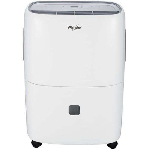 Whirlpool 50 Pint Dehumidifier, White, E-Star - White