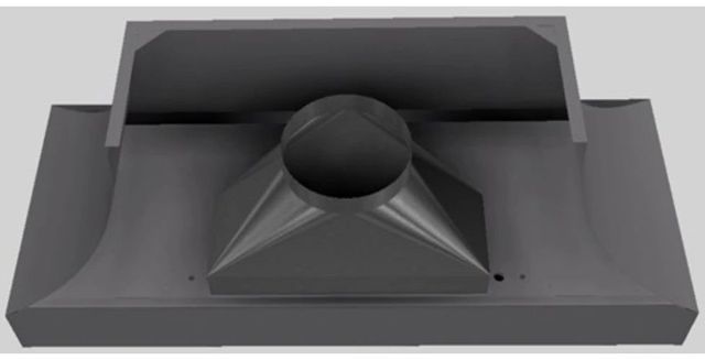 Vent-A-Hood® Designer Series 60" Gunsmoke Wall Mounted Range Hood-2