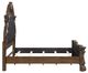 Homelegance® Gilmartin Dark Brown California King Panel Bed-5