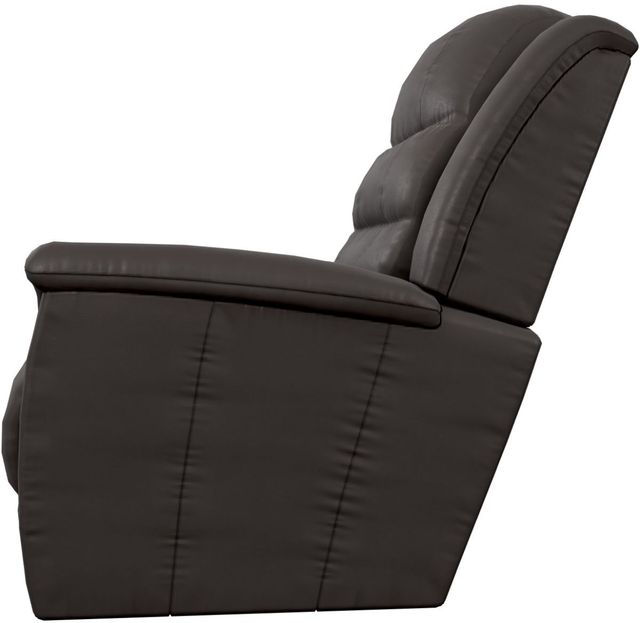La-Z-Boy® Redwood Chocolate Leather Manual Wall Recliner-3