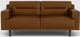 EQ3 Remi Horizontal Pull Leather Loveseat-3