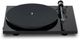 Pro-Ject E1.2 Gloss Black Manual Belt Drive Plug & Play Entry Level Audiophile Turntable-1