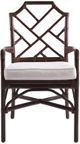 New Pacific Direct Kara Paloma Brown Rattan Dining Chair-1