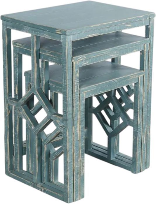 Sunny Designs™ Marina Sea Grass Nesting Table-2