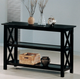 Coaster® Rachelle Deep Merlot Sofa Table-1