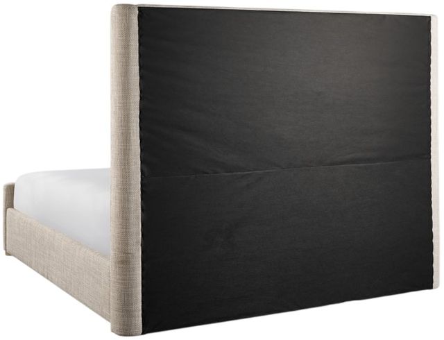 Universal Explore Home™ Modern Nomad Daybreak Solaz Sand Queen Upholstered Panel Bed-3