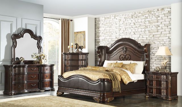 Homelegance® Royal Highlands Dark Cherry Chest-1
