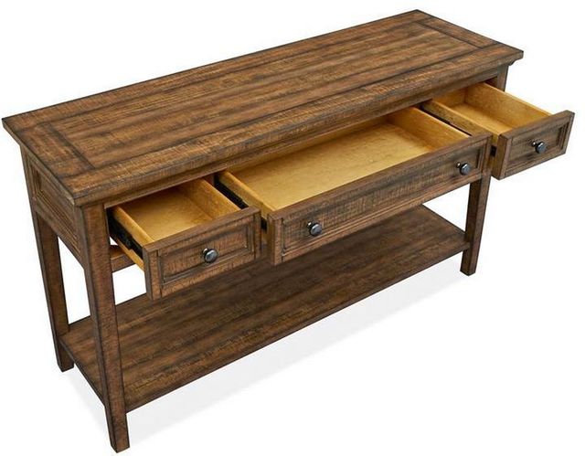 Magnussen Home® Bay Creek Toasted Nutmeg Rectangular Sofa Table-3
