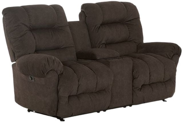 Best® Home Furnishings Customizable Seger Power Tilt Headrest Space Saver® Console Loveseat-0