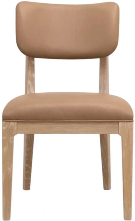 Hooker® Furniture Banyon Bay Desert Oak/Toast Upholstered Dining Side Chair-1