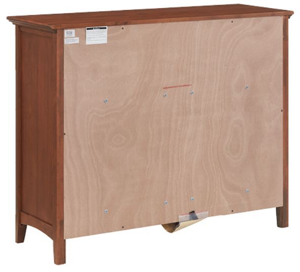 Whittier Wood® Furniture McKenzie Glazed Antique Cherry 9-Drawer Dresser-3
