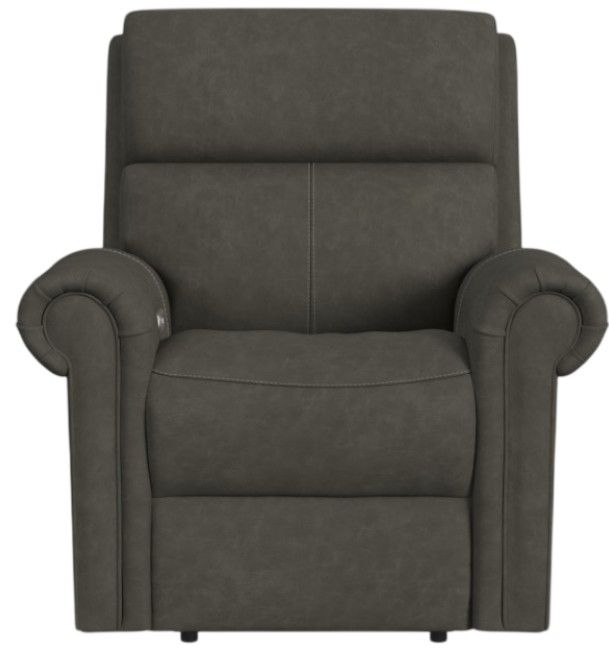 Flexsteel® Customizable Bernard Leather Power Recliner-3