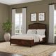 Flexsteel® Bellevue Whiskey Brown Queen Panel Bed-1