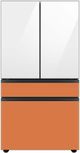 Samsung Bespoke 18" White Glass French Door Refrigerator Top Panel-4