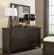 Liberty Furniture Thornwood Hills Rock Beaten Brown Youth Dresser and Mirror-1