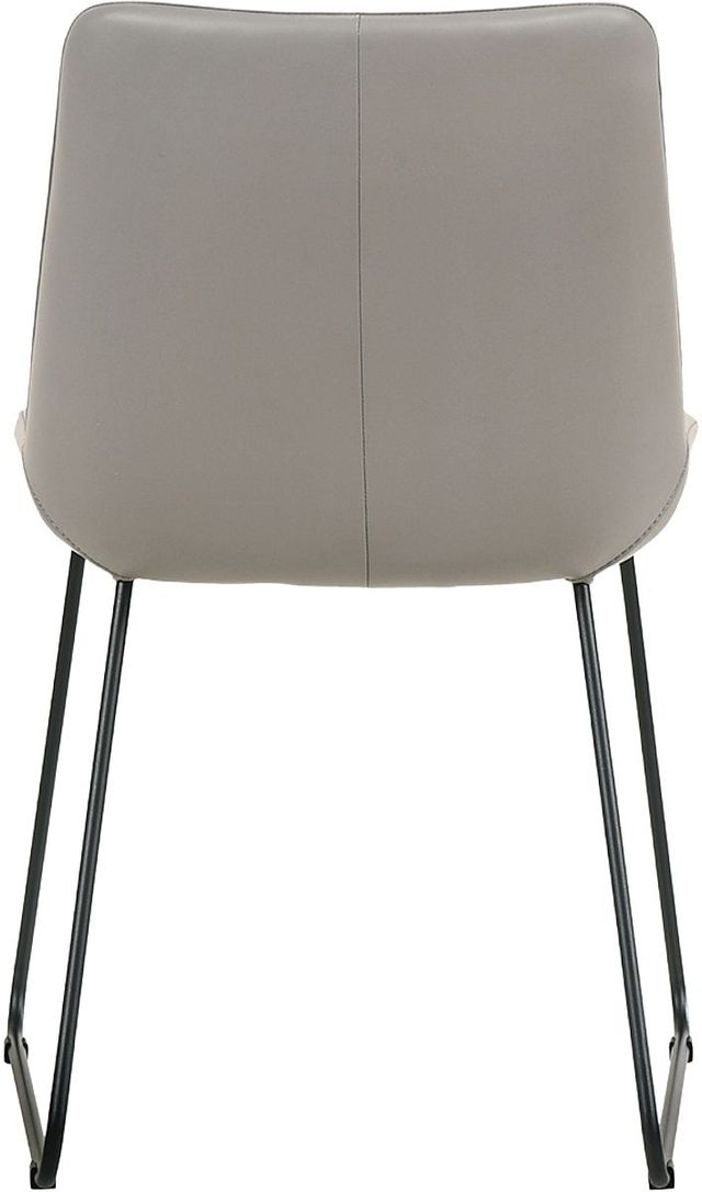 Moe's Home Collection Villa 2-Piece Grey Dining Side Chair Set-2
